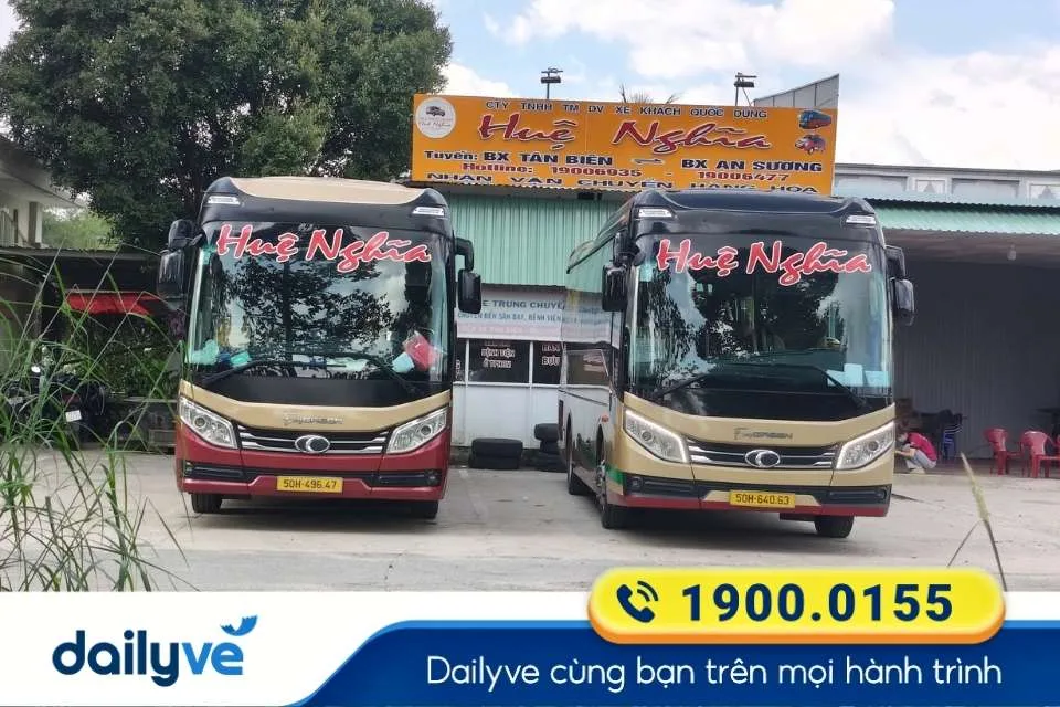 Nhà xe Huệ Nghĩa từ Tân Châu Tây Ninh đi Sài Gòn