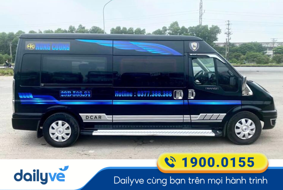 Nhà xe Hùng Cường Limousine từ Hà Nội đi Uông Bí