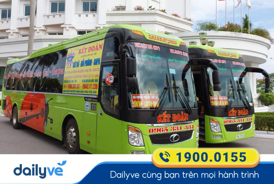 Nhà xe Kết Đoàn từ Bến xe Giáp Bát đi Hải Phòng