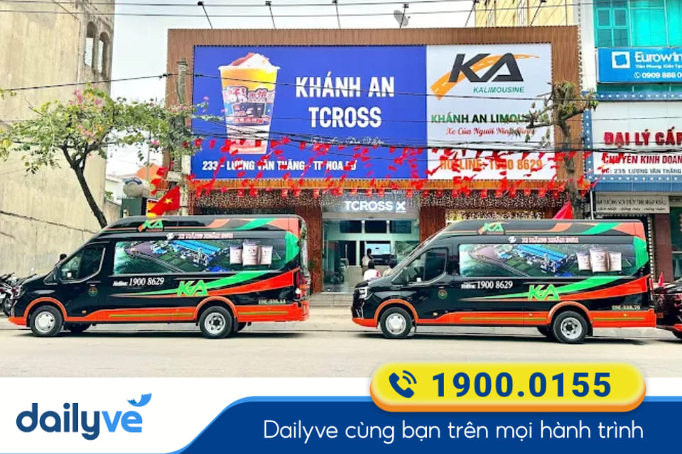 Nhà xe Khánh An Limousine từ Ninh Bình đi Bến xe Mỹ Đình