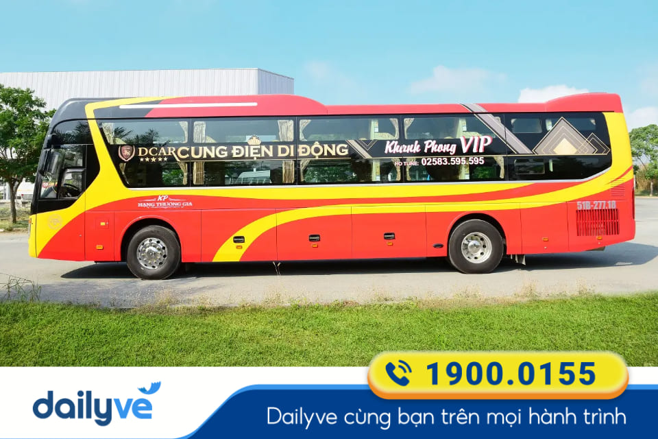 Nhà xe Khanh Phong từ Cam Ranh đi Sài Gòn