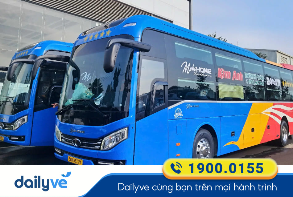 Nhà xe Kim Anh từ Nha Trang đi Kon Tum