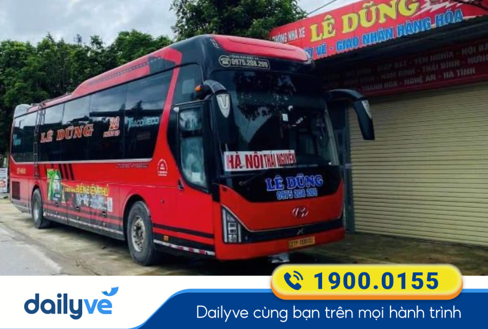 Nhà xe Lê Dũng từ Bến xe Mỹ Đình đi Điện Biên
