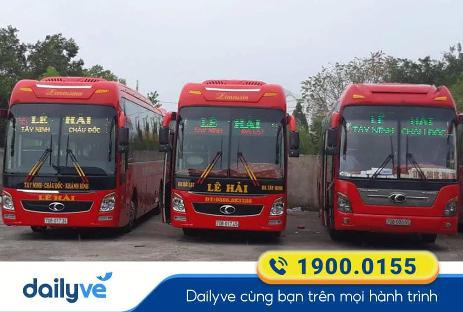 Nhà xe Lê Hải từ Tây Ninh đi Đà Lạt