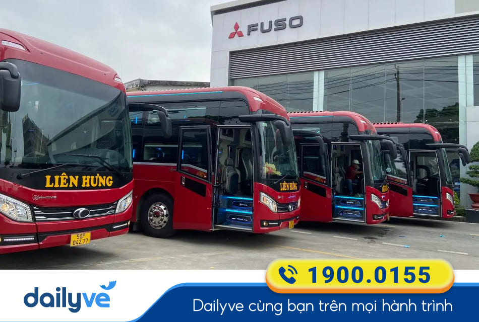 Nhà xe Liên Hưng từ Gia Lai đi Nha Trang
