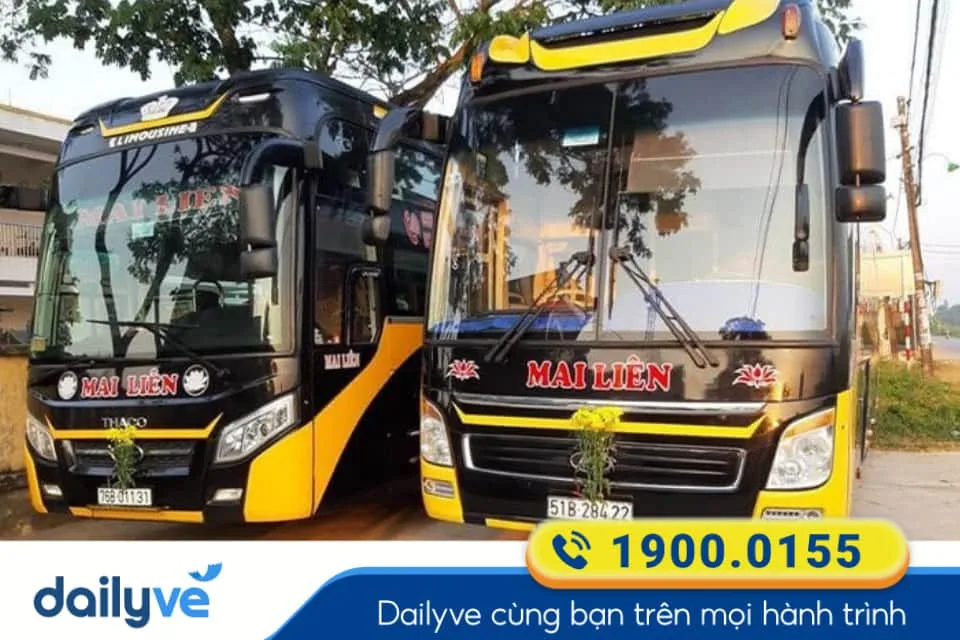 Nhà xe Mai Liên từ Nha Trang đi Quảng Ngãi
