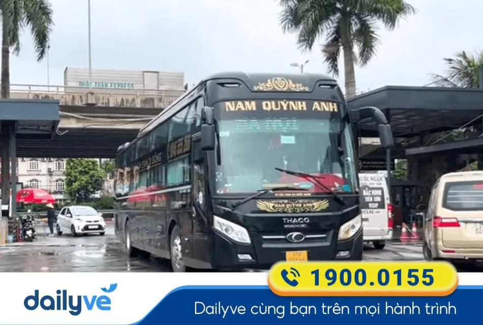 Nhà xe Nam Quỳnh Anh từ Sân bay Nội Bài đi Nghệ An