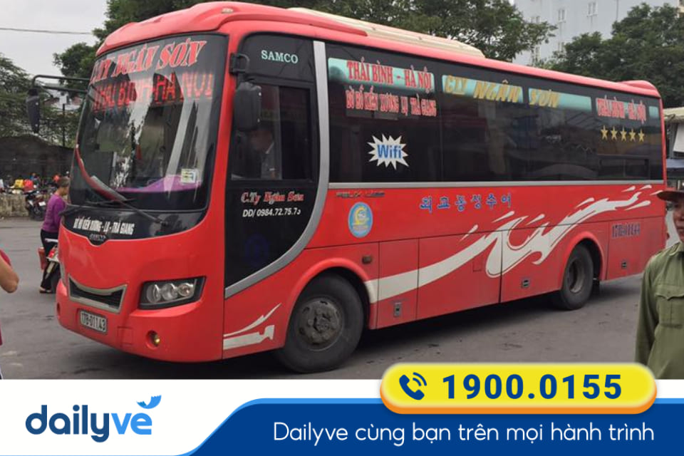 Nhà xe Ngân Sơn từ Hà Nội đi Tiền Hải