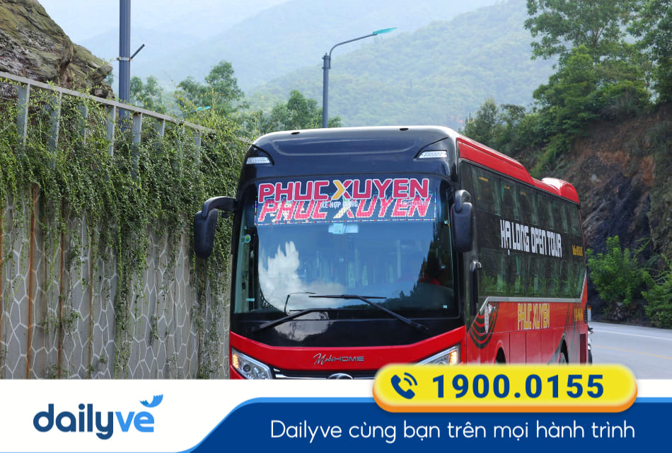 Nhà xe Phúc Xuyên từ Hà Nội đi Uông Bí