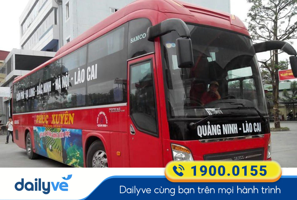 Nhà xe Phúc Xuyên từ Quảng Ninh đi Lào Cai