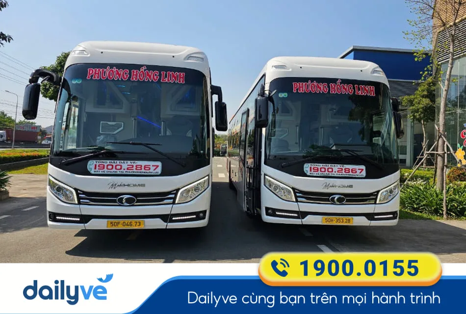 Nhà xe Phương Hồng Linh từ Bình Phước đi Krông Năng