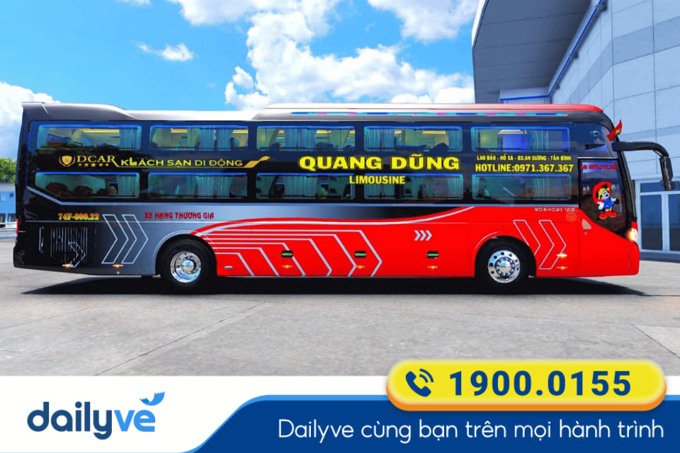 Nhà xe Quang Dũng Opentour từ Kon Tum đi Buôn Ma Thuột