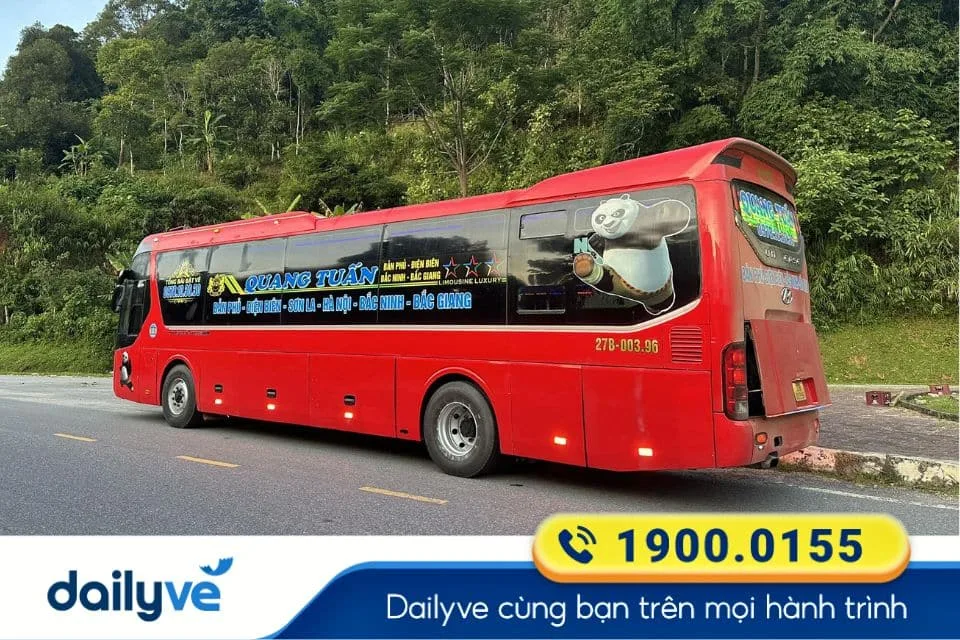 Nhà xe Quang Tuấn (Điện Biên) từ Quảng Ninh đi Điện Biên