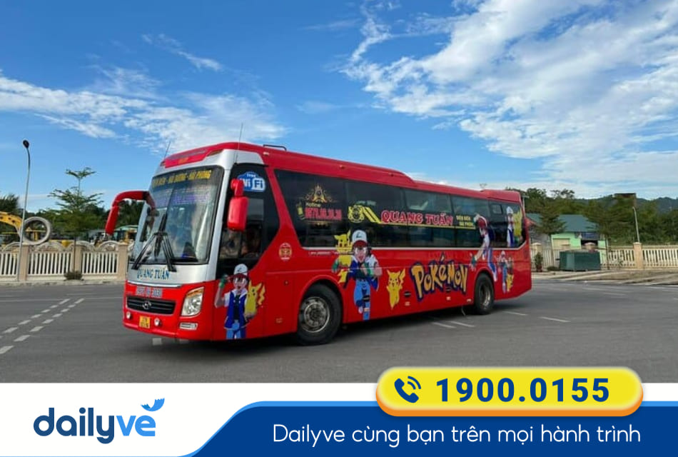 Nhà xe Quang Tuấn (Điện Biên) từ Sơn La đi Bắc Ninh