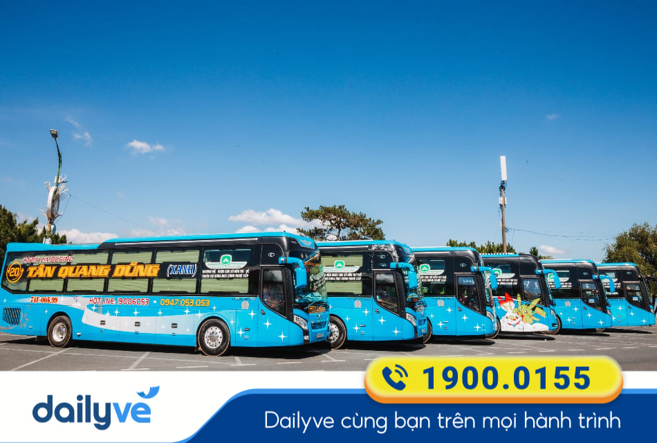 Nhà xe Tân Quang Dũng từ Đà Lạt đi Huế