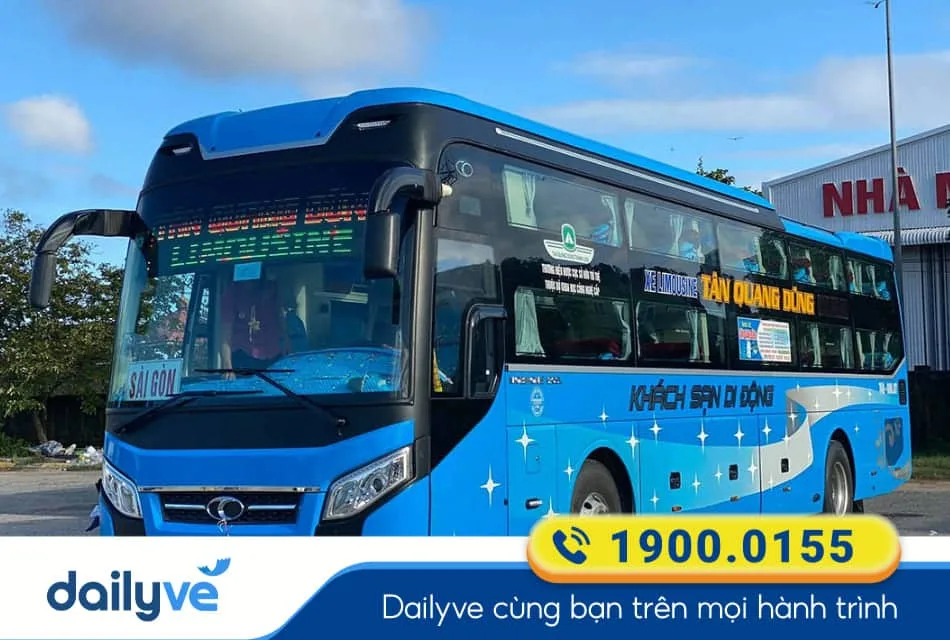Nhà xe Tân Quang Dũng từ Hà Tĩnh đi Đà Nẵng