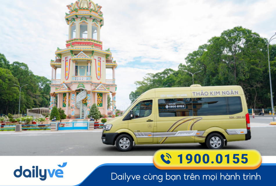 Nhà xe Thảo Kim Ngân từ Sài Gòn đi Hòa Thành