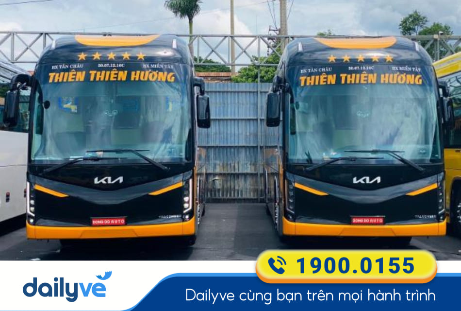 Nhà xe Thiên Thiên Hương từ Tân Châu đi Sài Gòn