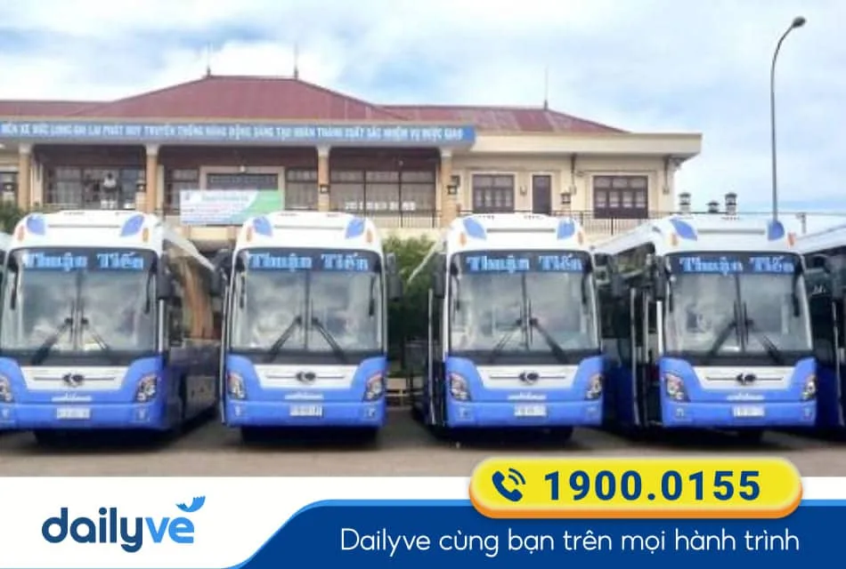 Nhà xe Thuận Tiến từ Gia Lai đi Bình Phước