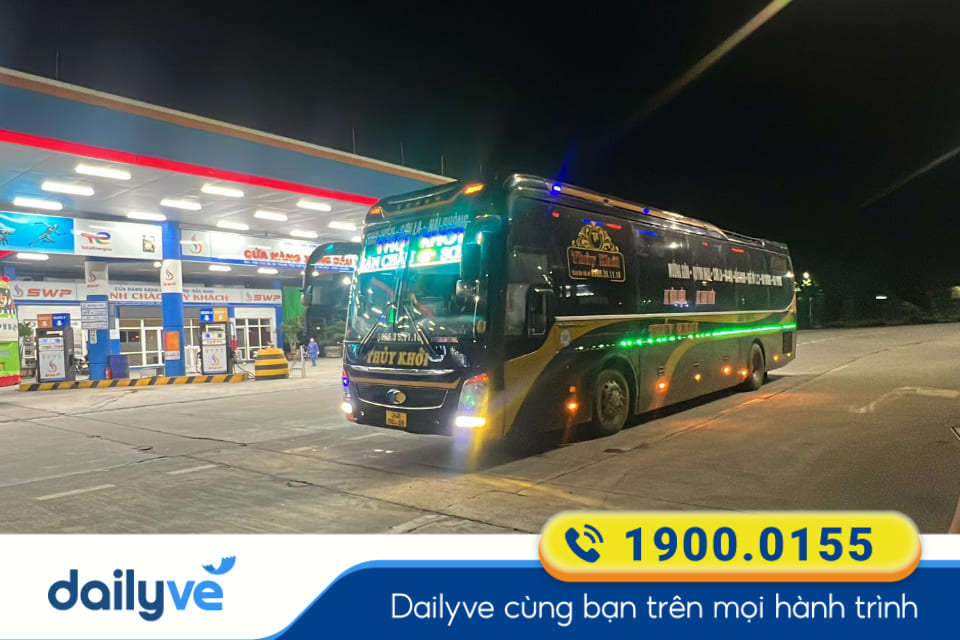 Nhà xe Thủy Khởi từ Mường La đi Hà Nội