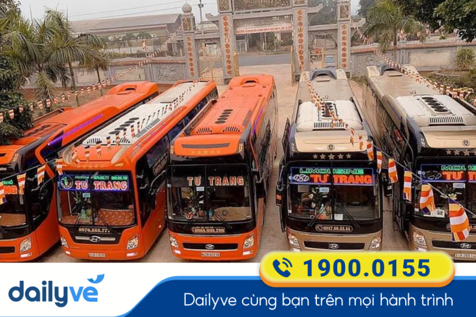 Nhà xe Tư Trang tuyến Sài Gòn đi Buôn Hồ
