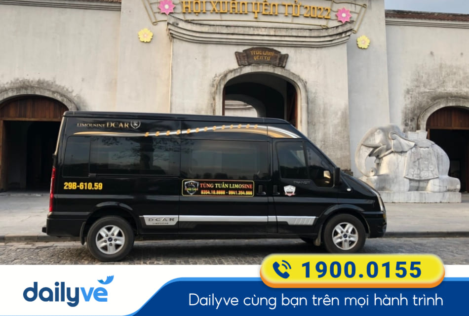 Nhà xe Tùng Tuấn Limousine từ Hà Nội đi Uông Bí