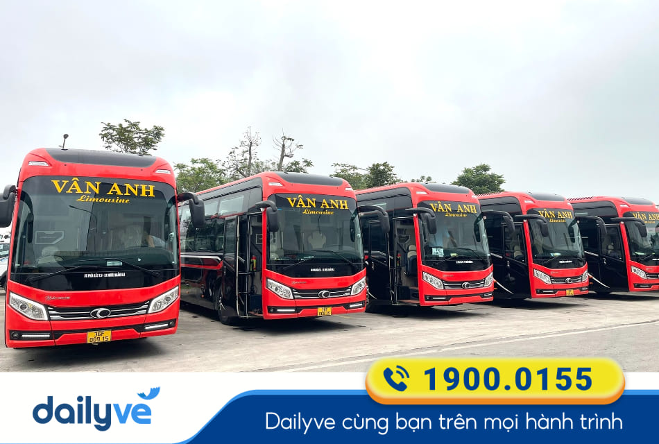 Nhà xe Vân Anh Limousine từ Hà Nội đi Triệu Sơn