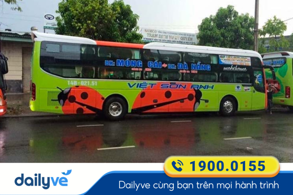 Nhà xe Việt Sơn Anh từ Móng Cái đi Hải Phòng