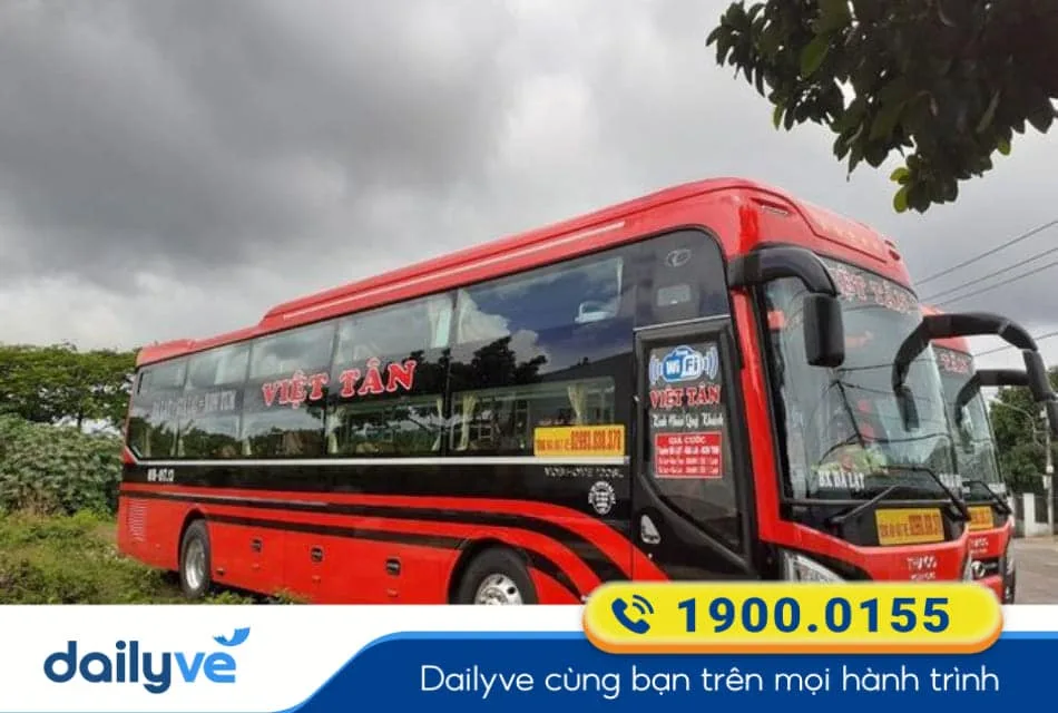 Nhà xe Việt Tân từ Đắk Lắk đi Bảo Lộc