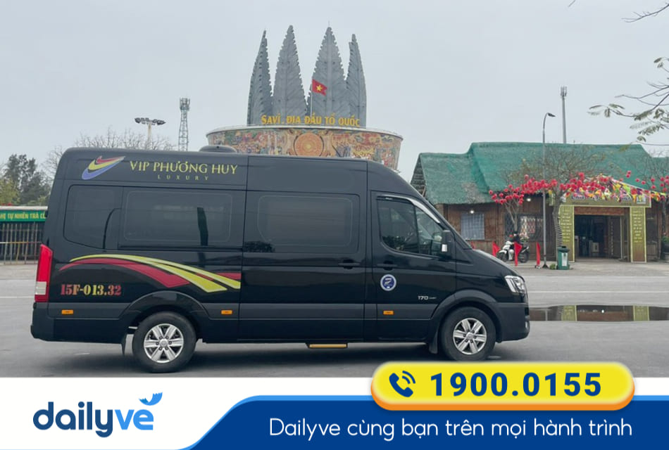 Nhà xe Vip Phương Huy Luxury từ Hải Phòng đi Hưng Yên