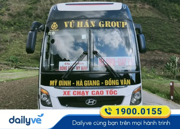 Nhà xe Vũ Hán Group từ Hà Giang đi Tuyên Quang