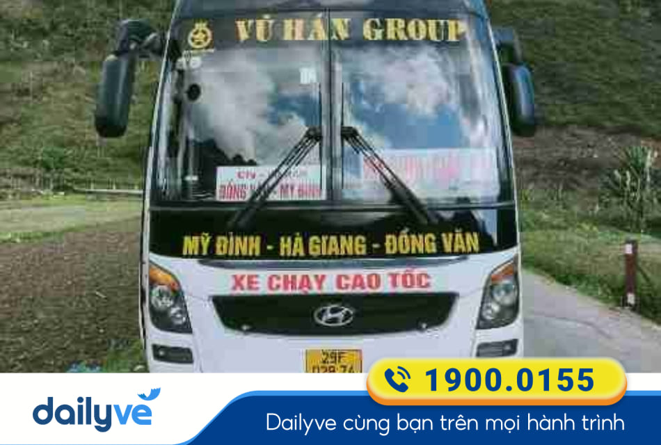 Nhà xe Vũ Hán Group từ Tuyên Quang đi Hà Giang