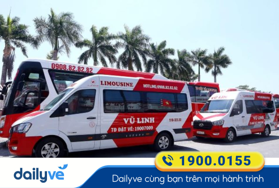 Nhà xe Vũ Linh Limousine từ Rạch Giá đi Cần Thơ