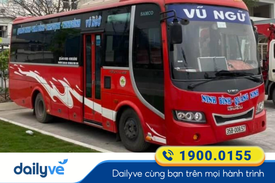 Nhà xe Vũ Ngữ từ Ninh Bình đi Quảng Ninh
