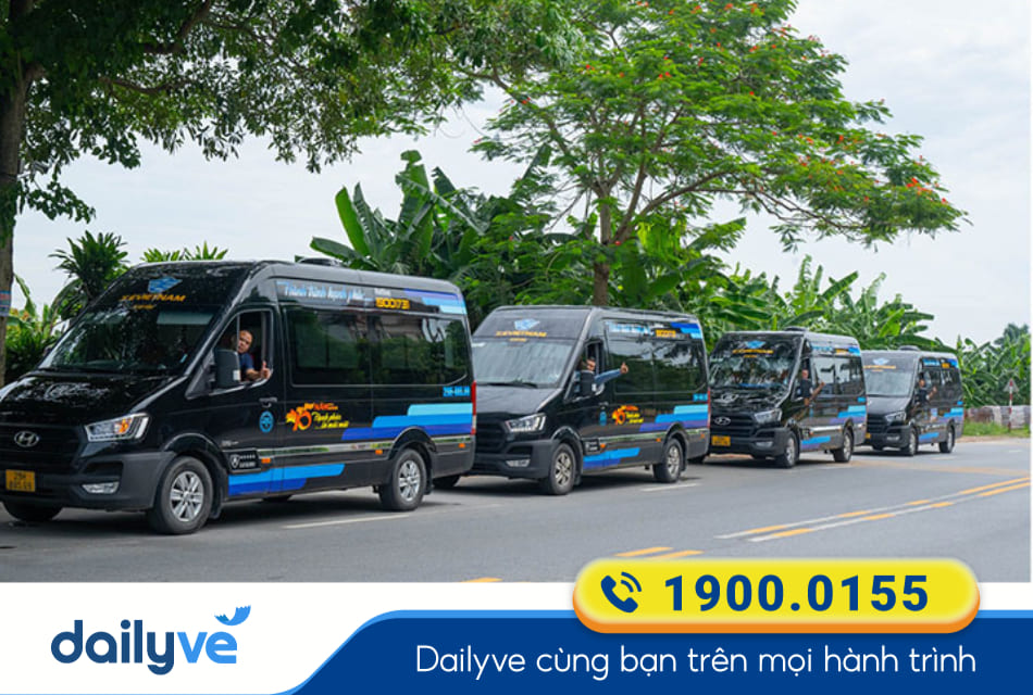 Nhà xe X.E Việt Nam từ Hà Nội đi Thanh Ba