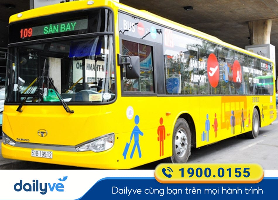 Tuyến xe buýt 109 từ Sân bay Tân Sơn Nhất về bến xe Miền Tây