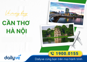 Vé máy bay Cần Thơ đi Hà Nội giá rẻ