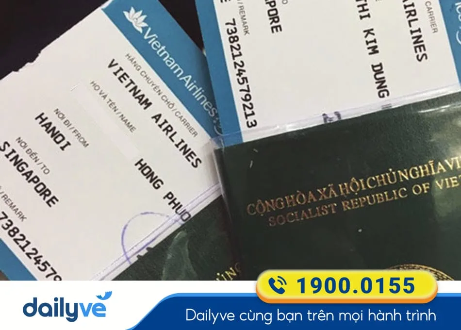 Vé máy bay Hà Nội đi Singapore
