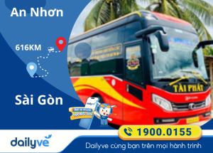 Vé xe từ An Nhơn đi Sài Gòn