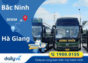 Vé xe từ Bắc Ninh đi Hà Giang