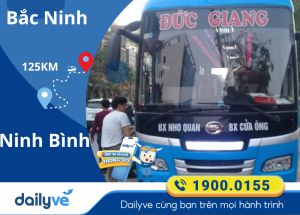 Vé xe từ Bắc Ninh đi Ninh Bình