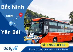Vé xe từ Bắc Ninh đi Yên Bái