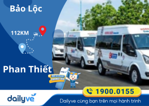 Vé xe từ Bảo Lộc đi Phan Thiết