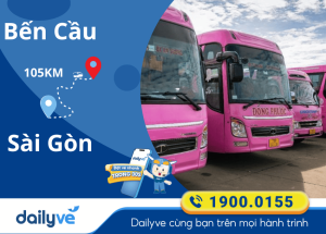 Vé xe từ Bến Cầu đi Sài Gòn