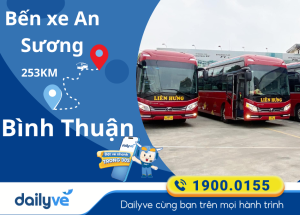 Vé xe từ Bến xe An Sương đi Bình Thuận