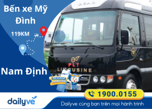 Vé xe từ Bến xe Mỹ Đình đi Nam Định