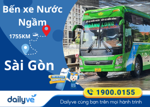 Vé xe từ Bến xe Nước Ngầm đi Sài Gòn