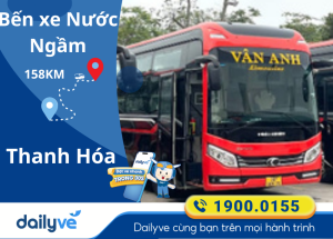 Vé xe từ Bến xe Nước Ngầm đi Thanh Hóa