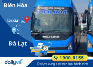 Vé xe từ Biên Hòa đi Đà Lạt