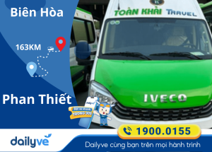 Vé xe từ Biên Hòa đi Phan Thiết